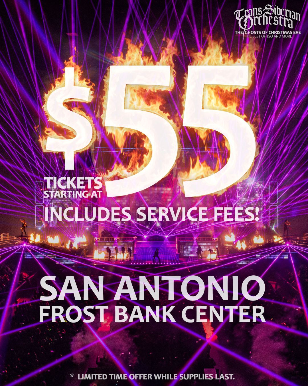 TSO $55 Ticket Offer